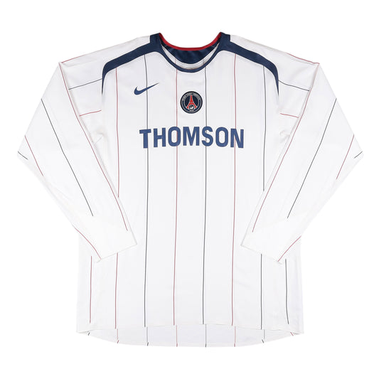 2005-06 PSG *Player Issue* L/S Away Jersey - (XXL)