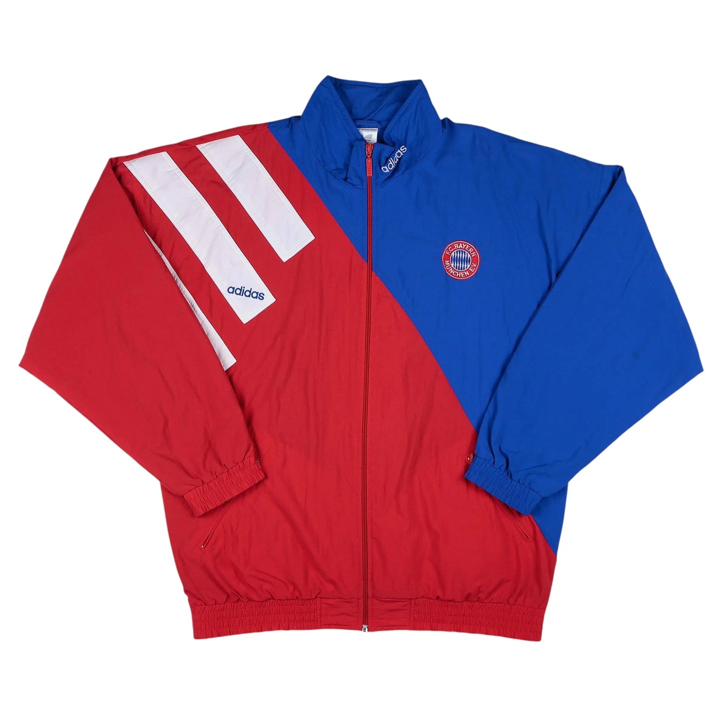 1993-95 Bayern Munich Adidas Track Jacket - (XL) | Adidas