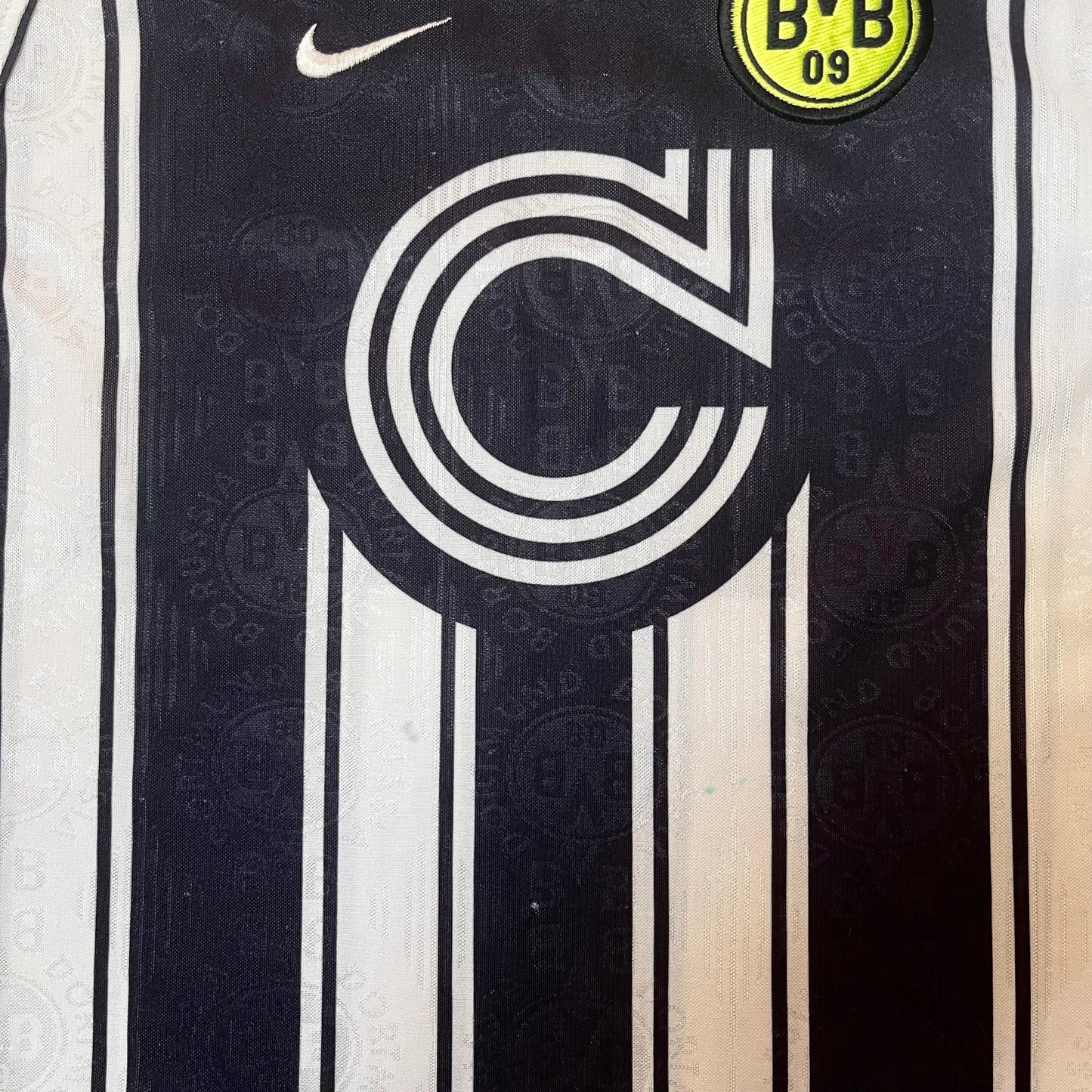 1996-97 Borussia Dortmund CL L/S Away Jersey - (YL) | Nike