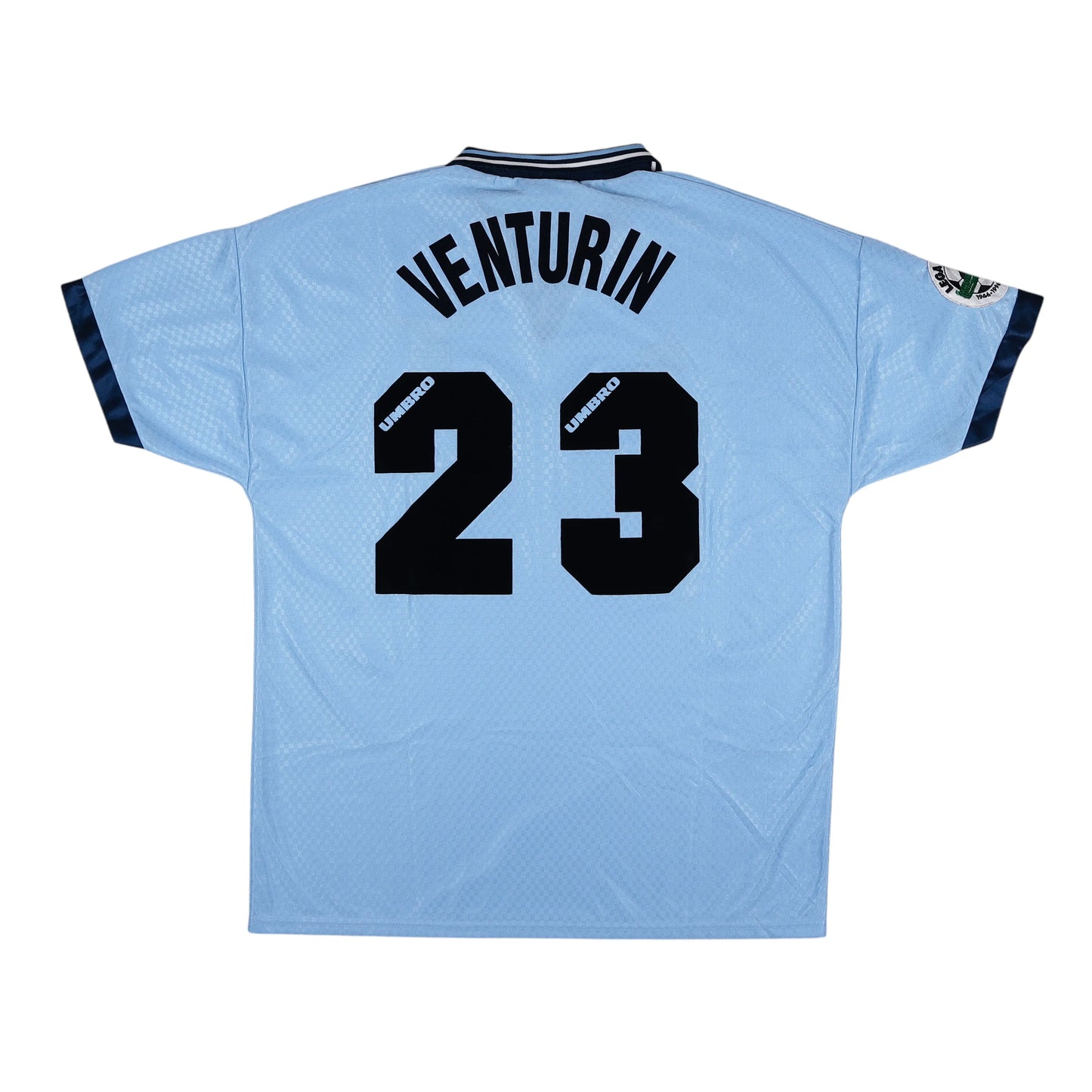 1996-97 Lazio Venturin Match Issue/Worn Home Jersey - (L) | Umbro