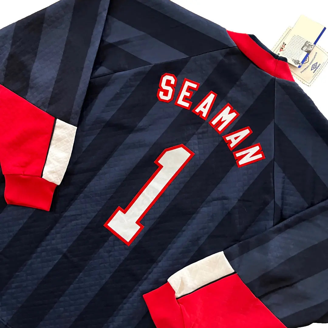 1998-99 England Seaman "FIFA World Cup - France 1998" Goalkeeper Jersey NWT - (XL) | Umbro