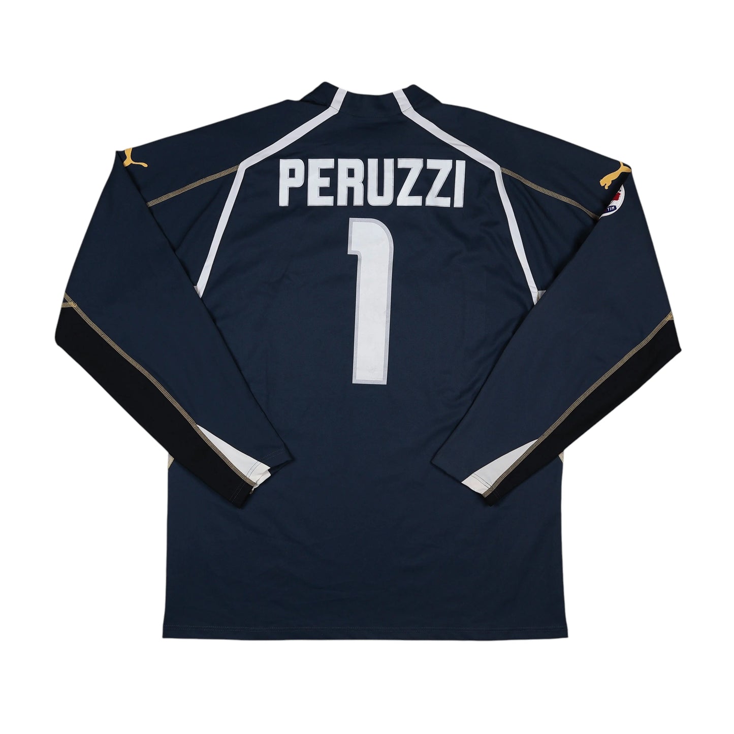 2004-05 Lazio Peruzzi Match Issue/Worn Goalkeeper Jersey - (XL) | Puma