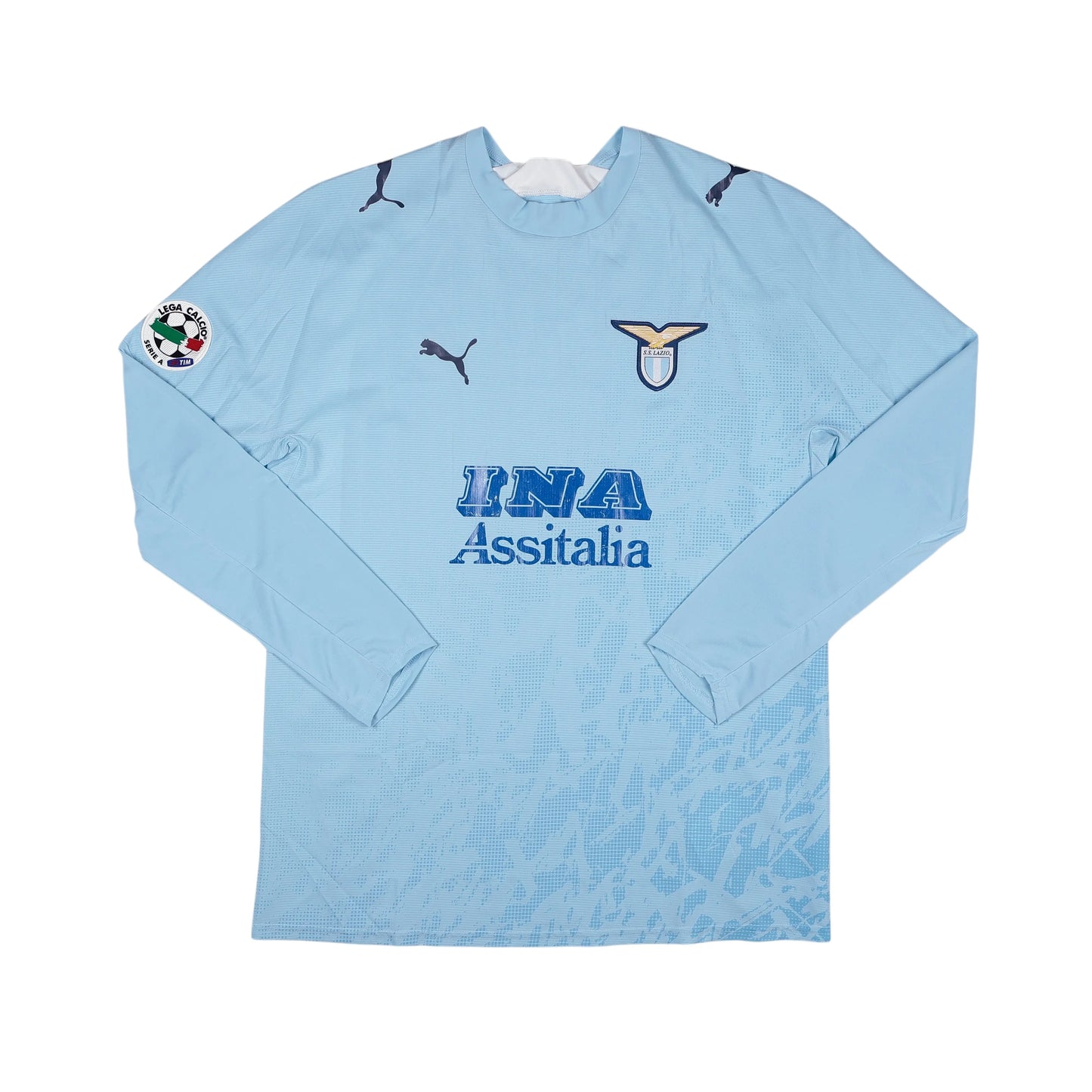 2006-07 Lazio Mauri Match Issue/Worn Home Jersey - (XL) | Puma