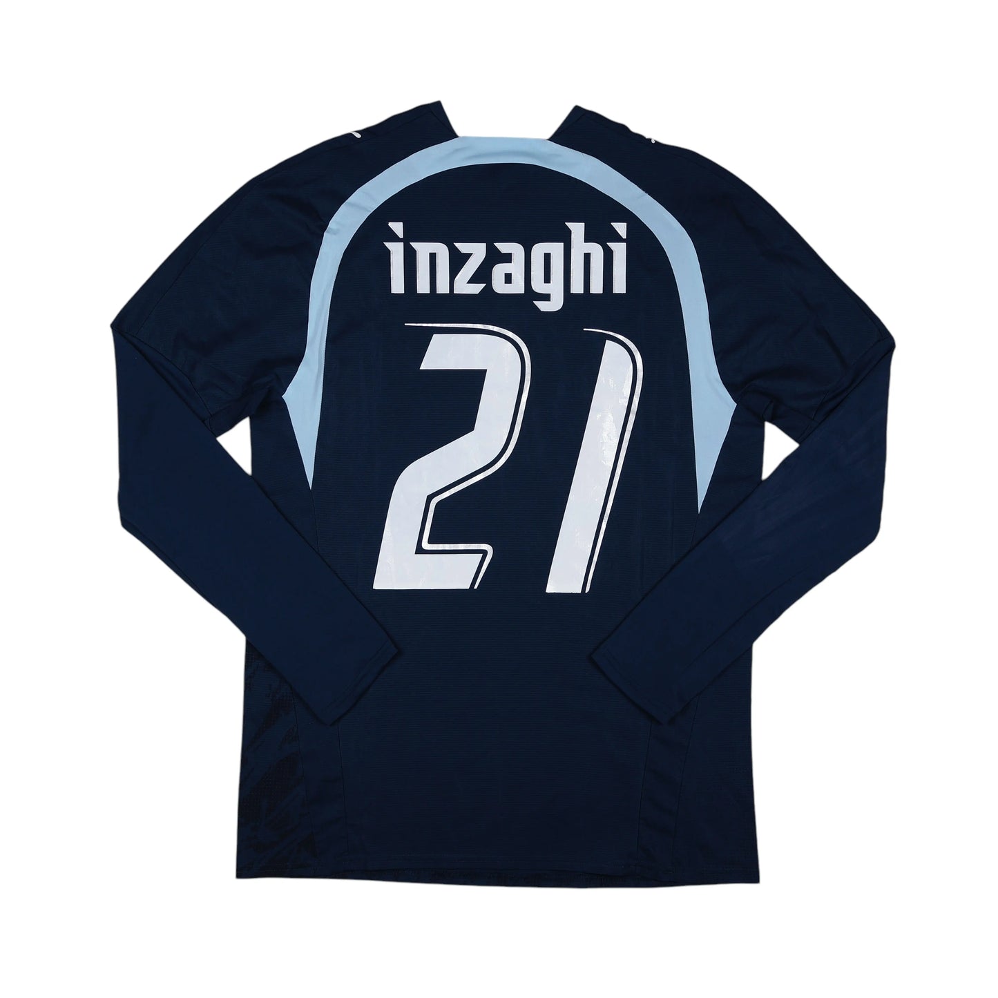 2006-08 Lazio Inzaghi Match Issue/Worn Third Jersey - (L) | Puma