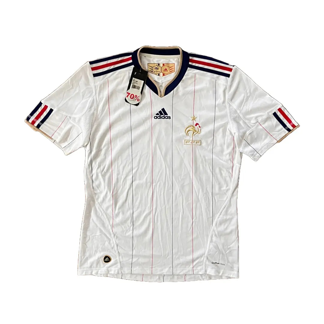 2010-11 France Away Jersey NWT - (M) | Adidas