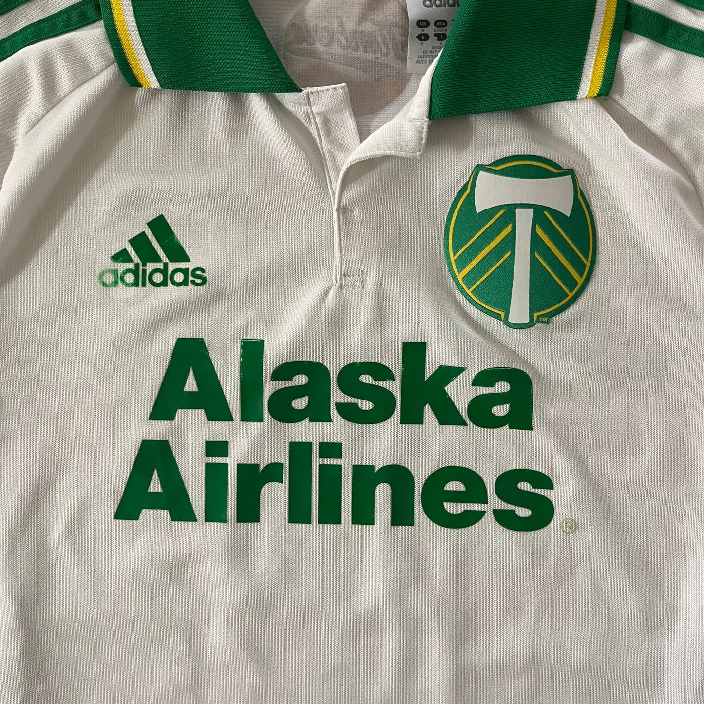 2012-13 Portland Timbers Player Version Third Jersey - (S) | Adidas
