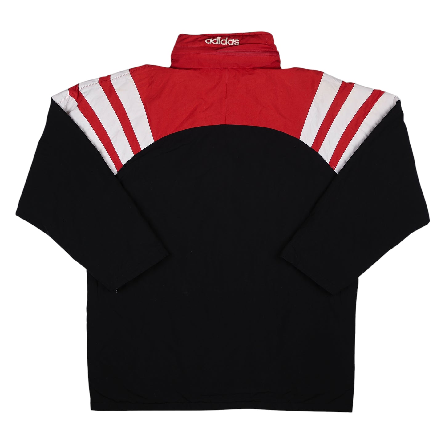 1996-97 Standard Liege Adidas Padded Bench Coat - (XL) | Adidas| Added Time Kits Vintage Soccer Jersey Shop