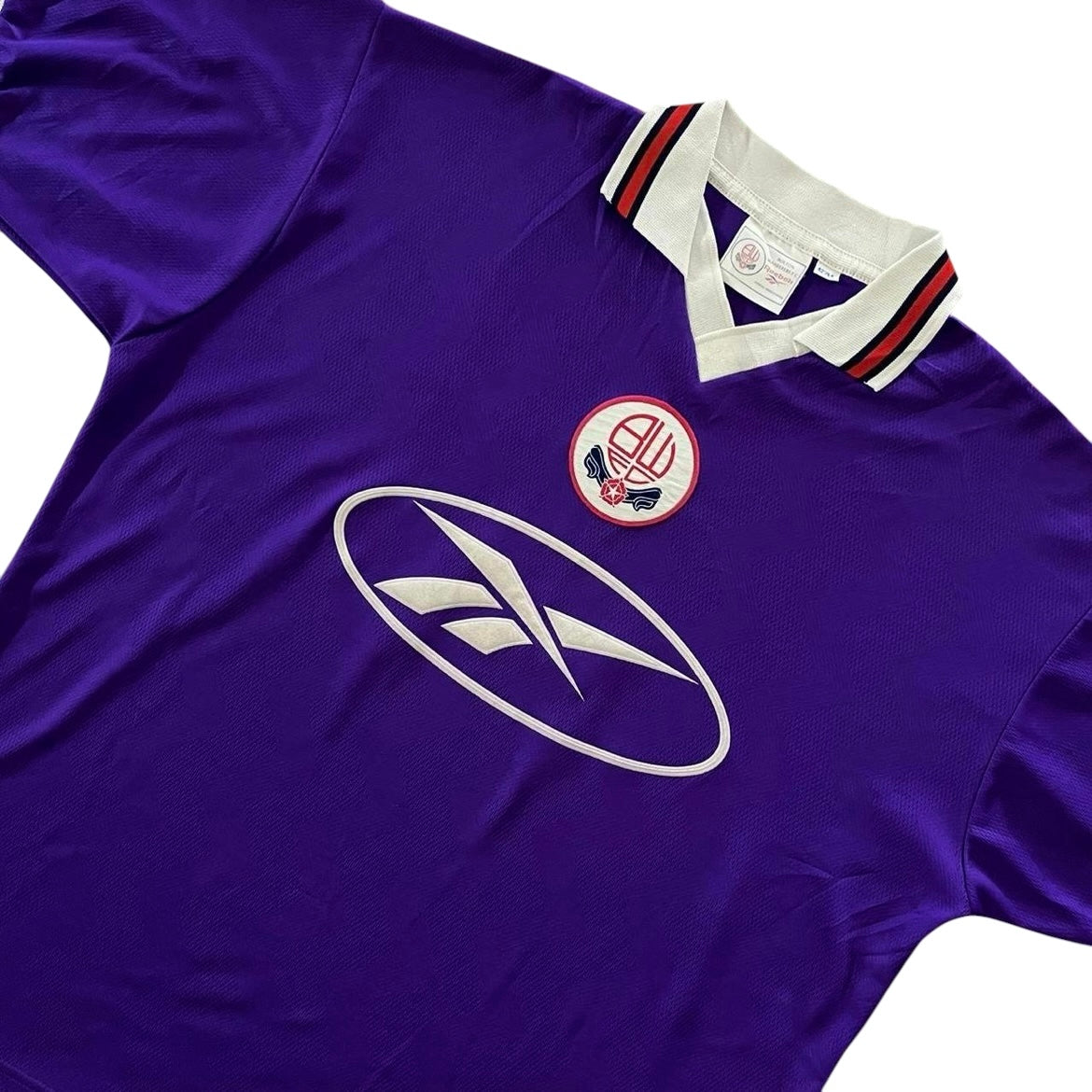 1997-98 Bolton Wanderers Away Jersey - (L) | Reebok| Added Time Kits Vintage Soccer Jersey Shop