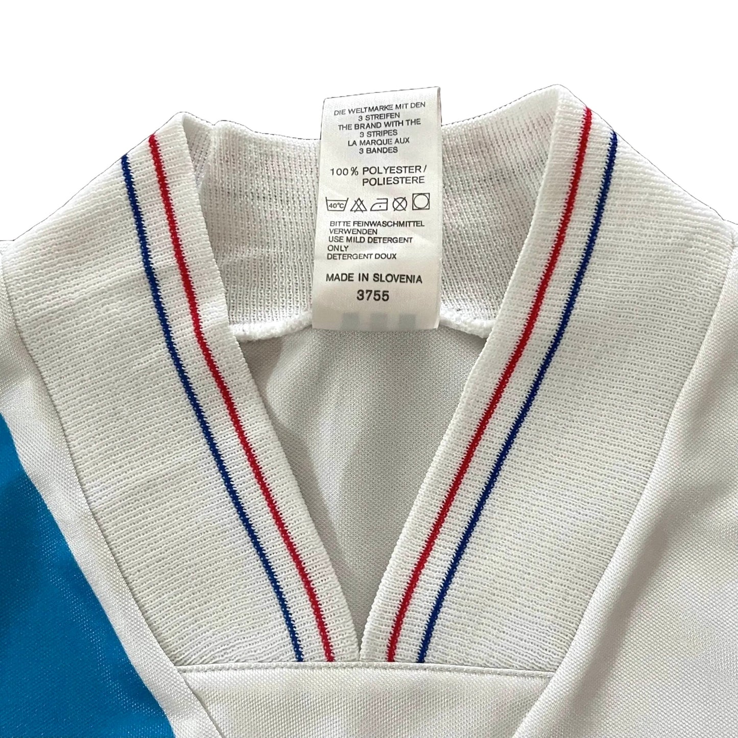1991-92 Marseille L/S Home Jersey - (S) | Adidas| Added Time Kits Vintage Soccer Jersey Shop