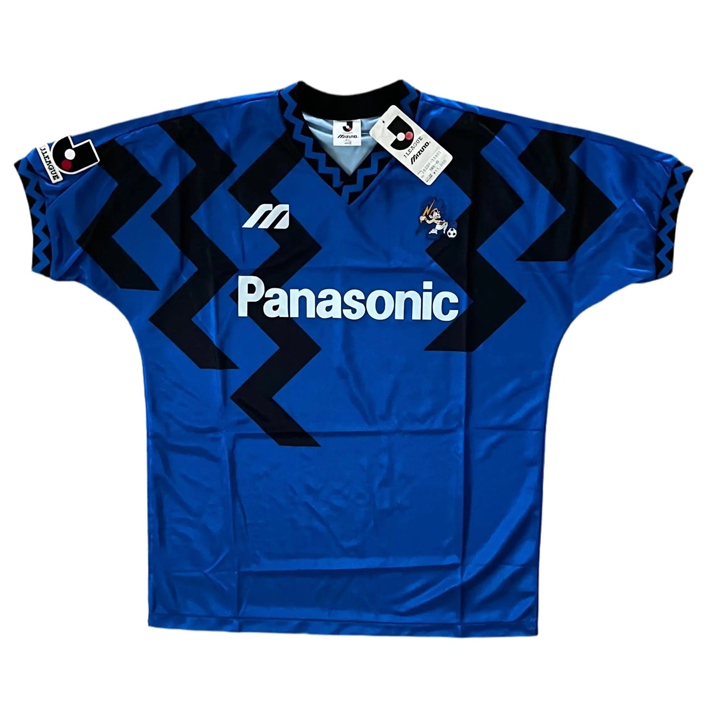 1993-94 Gamba Osaka Home Jersey W/ Tag - (L) | Mizuno| Added Time Kits Vintage Soccer Jersey Shop