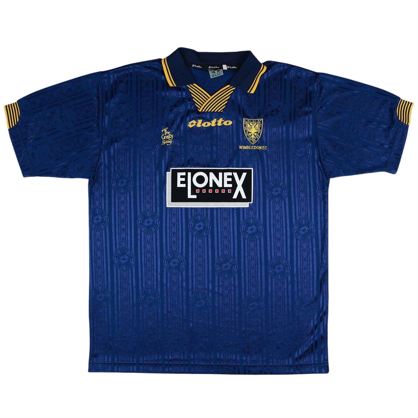 1997-99 Wimbledon Home Jersey - (XL) | Lotto| Added Time Kits Vintage Soccer Jersey Shop