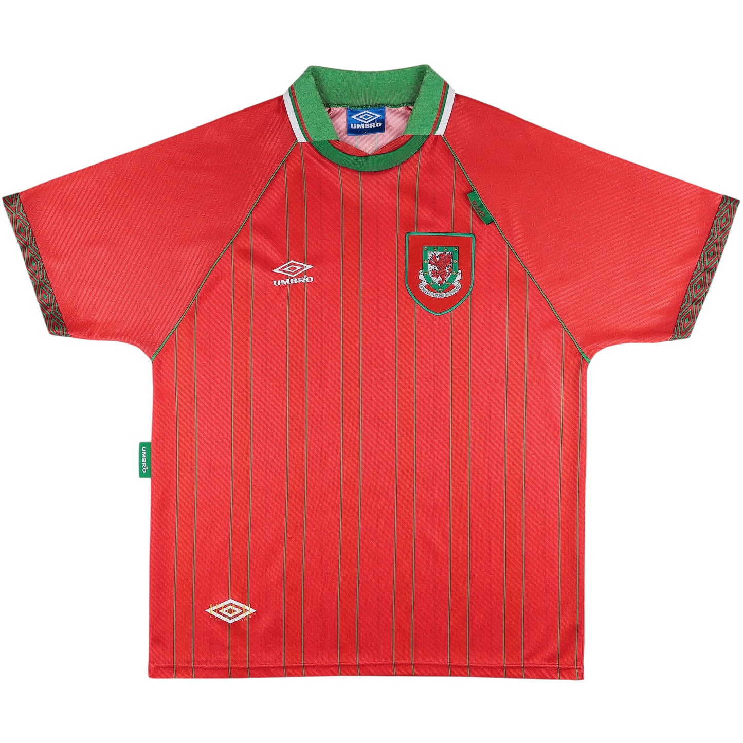 1994-96 Wales Home Jersey - (XL)