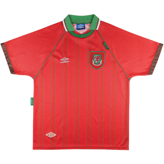 1994-96 Wales Home Jersey - (XL)