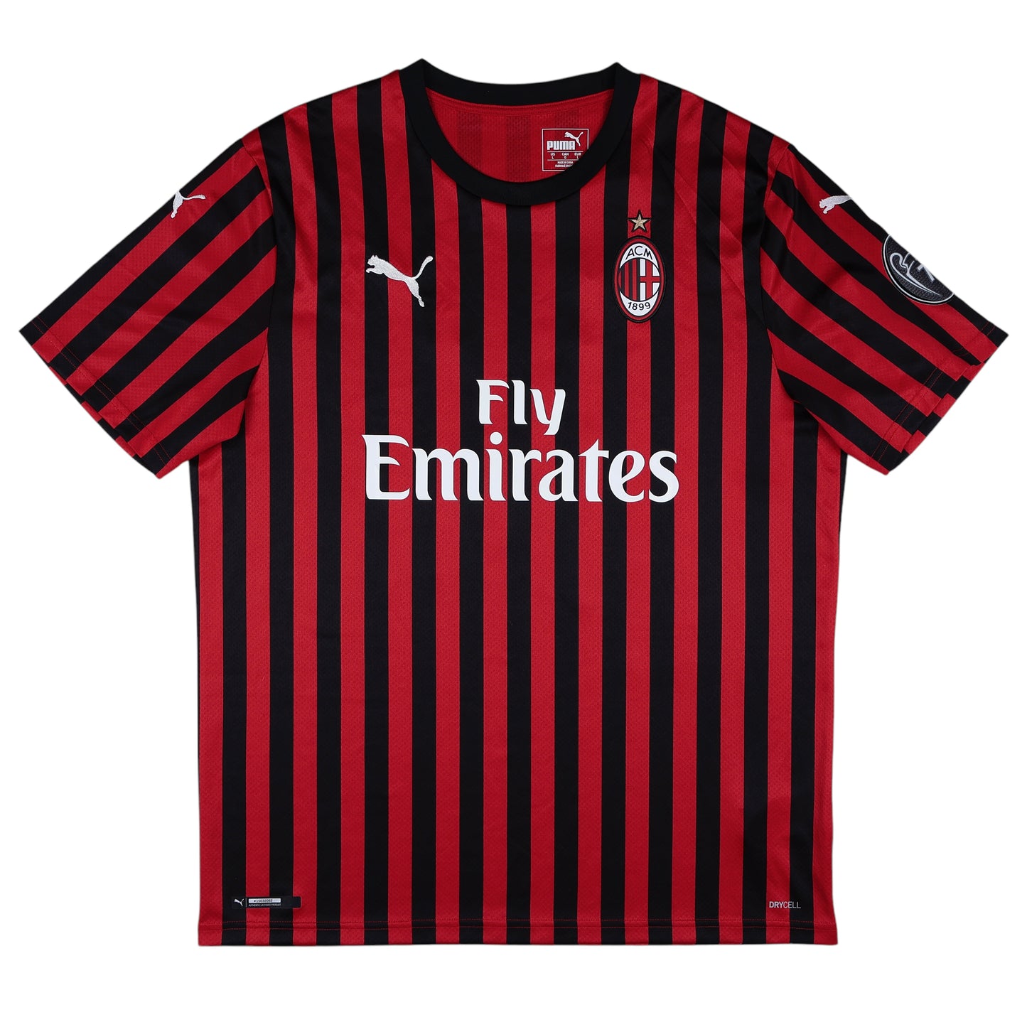 2019-20 AC Milan Home Paqueta Signed Jersey NWT - (L) | Football Shirt Union | Vintage Soccer Jersey Shop