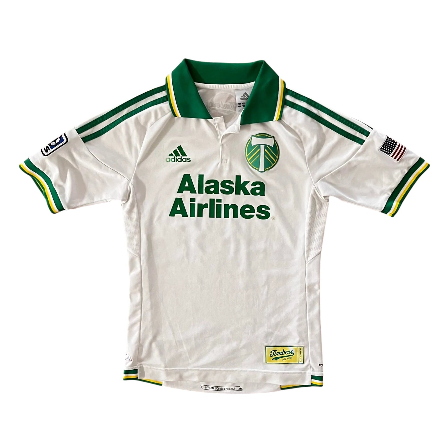 2012-13 Portland Timbers Player Version Third Jersey - (S) | Vintage Soccer Jersey & Football Shirt Shop