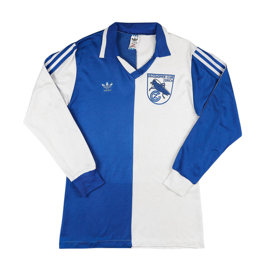 1980-85 Grasshopper Club Zurich Home Jersey - (M)