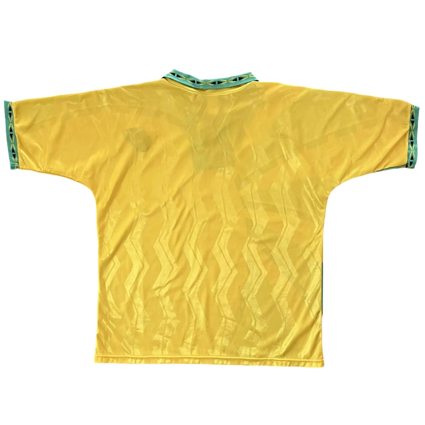 1996-97 Jamaica Home Jersey - (L) | Lanzera| Added Time Kits Vintage Soccer Jersey Shop