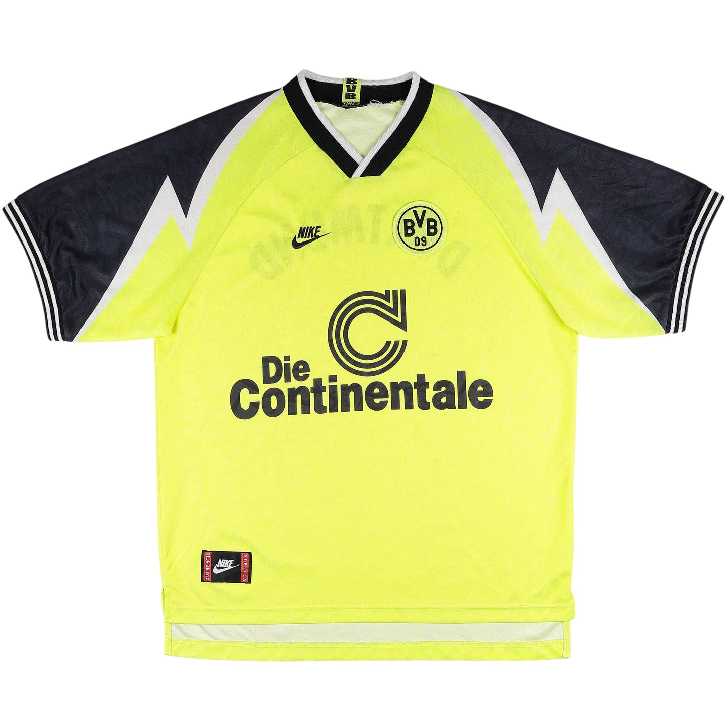 1995-96 Borussia Dortmund Home Jersey - (XL)