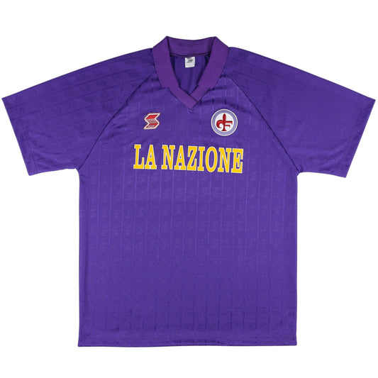 1989-90 Fiorentina Home Jersey *ABM Reissue* - (L)