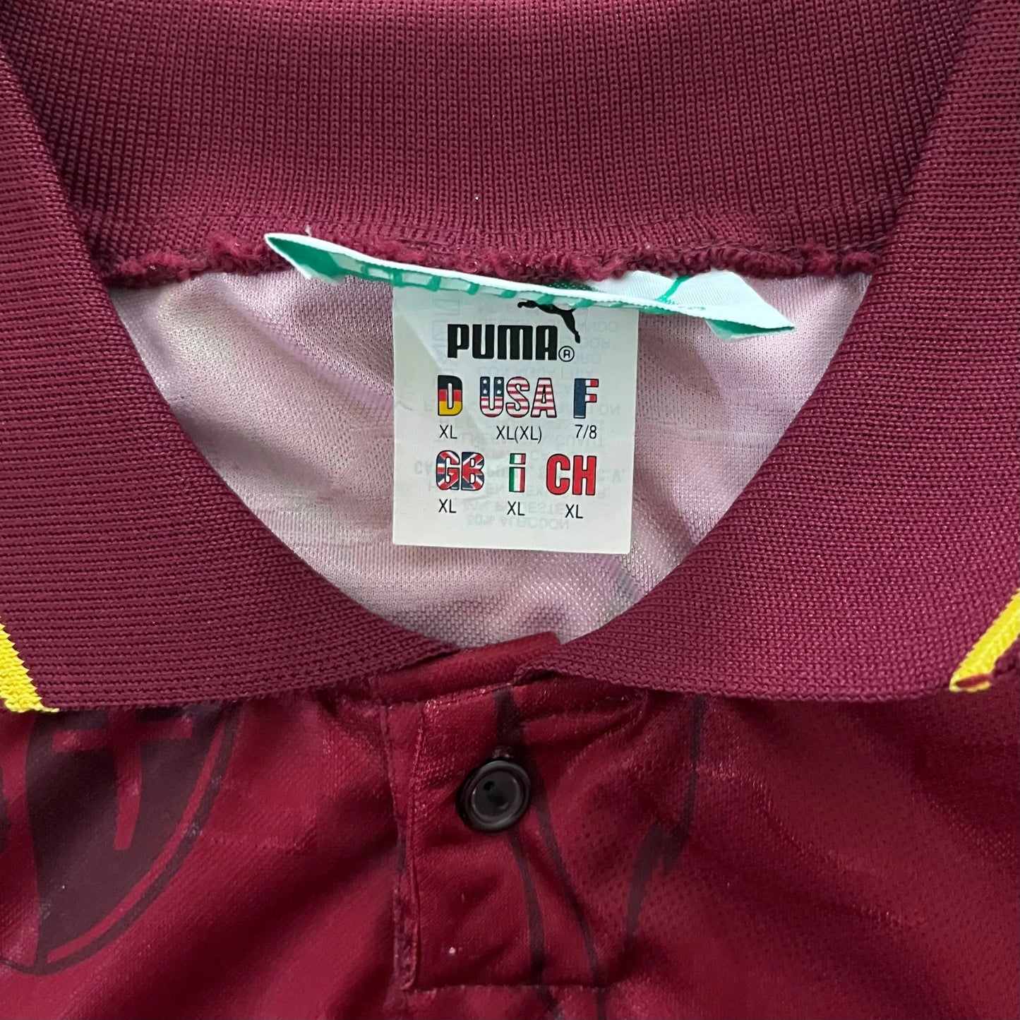 1996-97 FC Metz Home Jersey - (XL) | Puma| Added Time Kits Vintage Soccer Jersey Shop