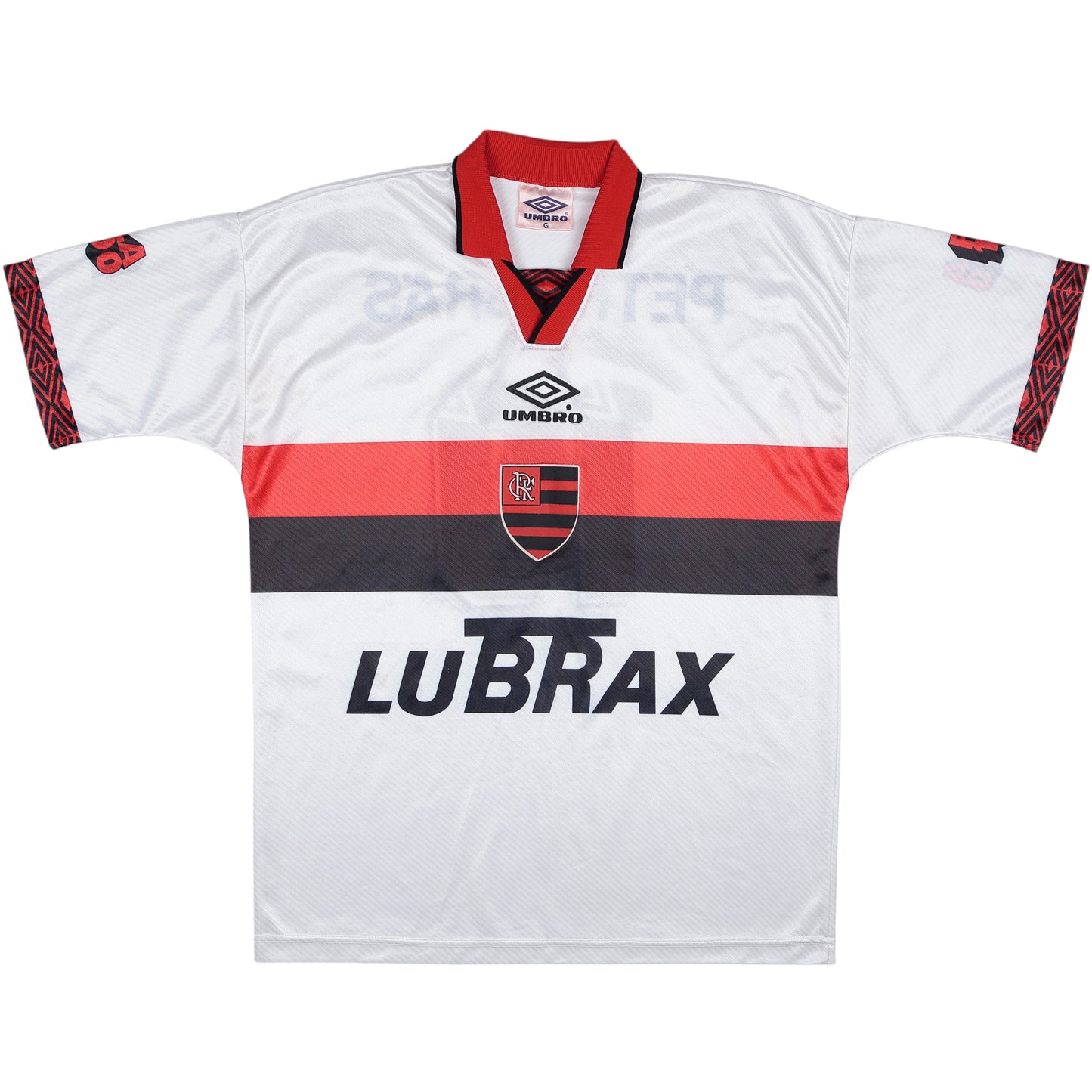 1995-96 Flamengo Centenary Away Shirt #10 - (L) | Umbro| Added Time Kits Vintage Soccer Jersey Shop