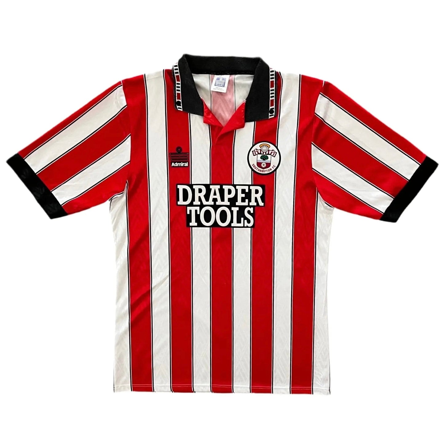 1991-93 Southampton Home Jersey - (M) | Admiral| Added Time Kits Vintage Soccer Jersey Shop