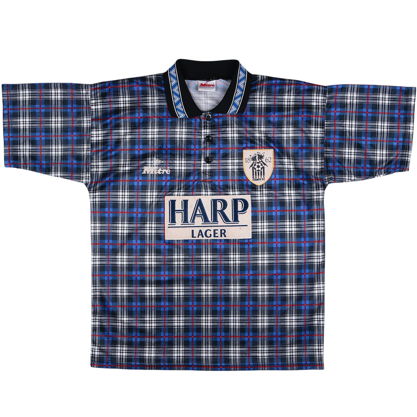 1994-95 Notts County Away Jersey | Mitre| Added Time Kits Vintage Soccer Jersey Shop