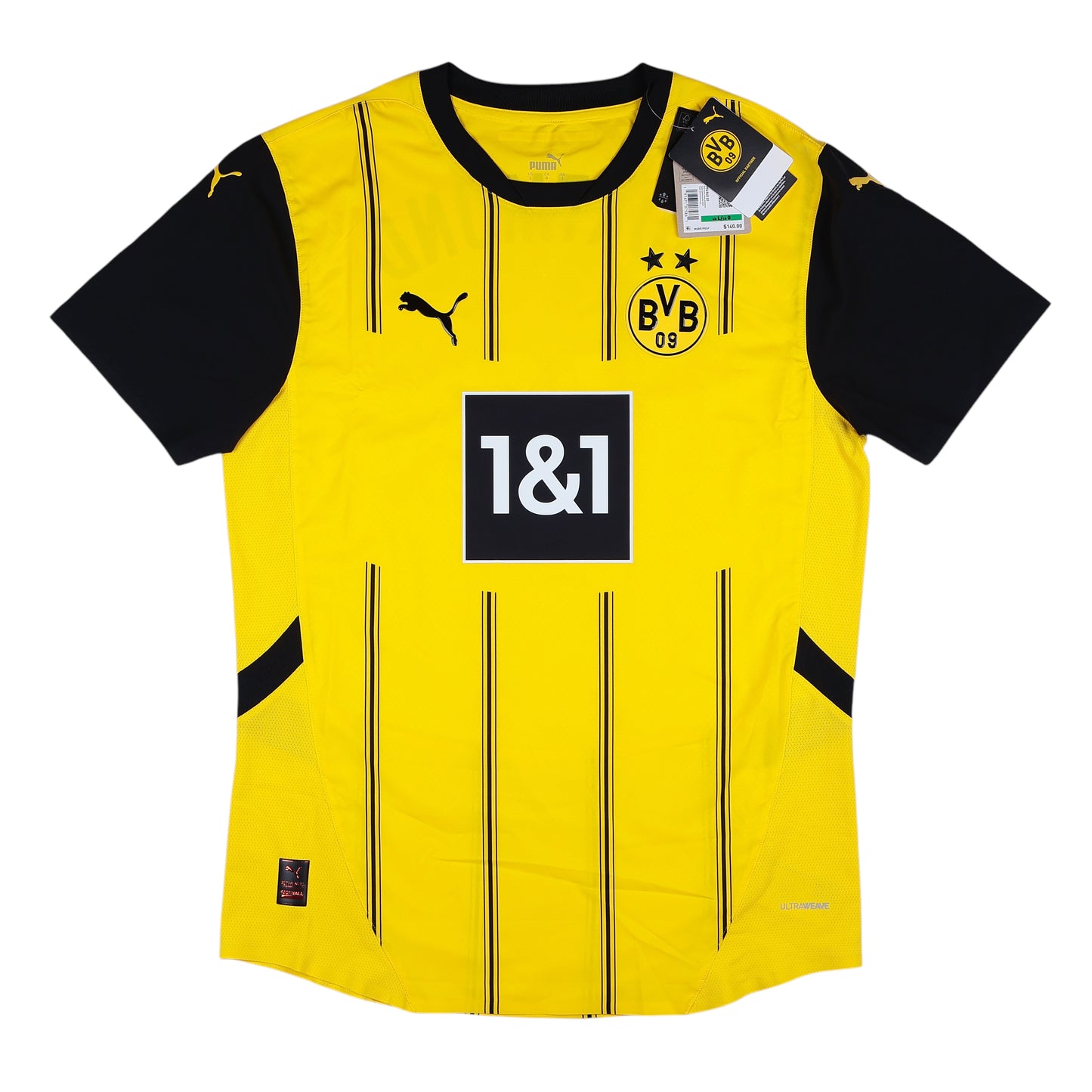 2024-25 Borussia Dortmund Player Version Home Jersey NWT - (L) | Football Shirt Union | Vintage Soccer Jersey Shop