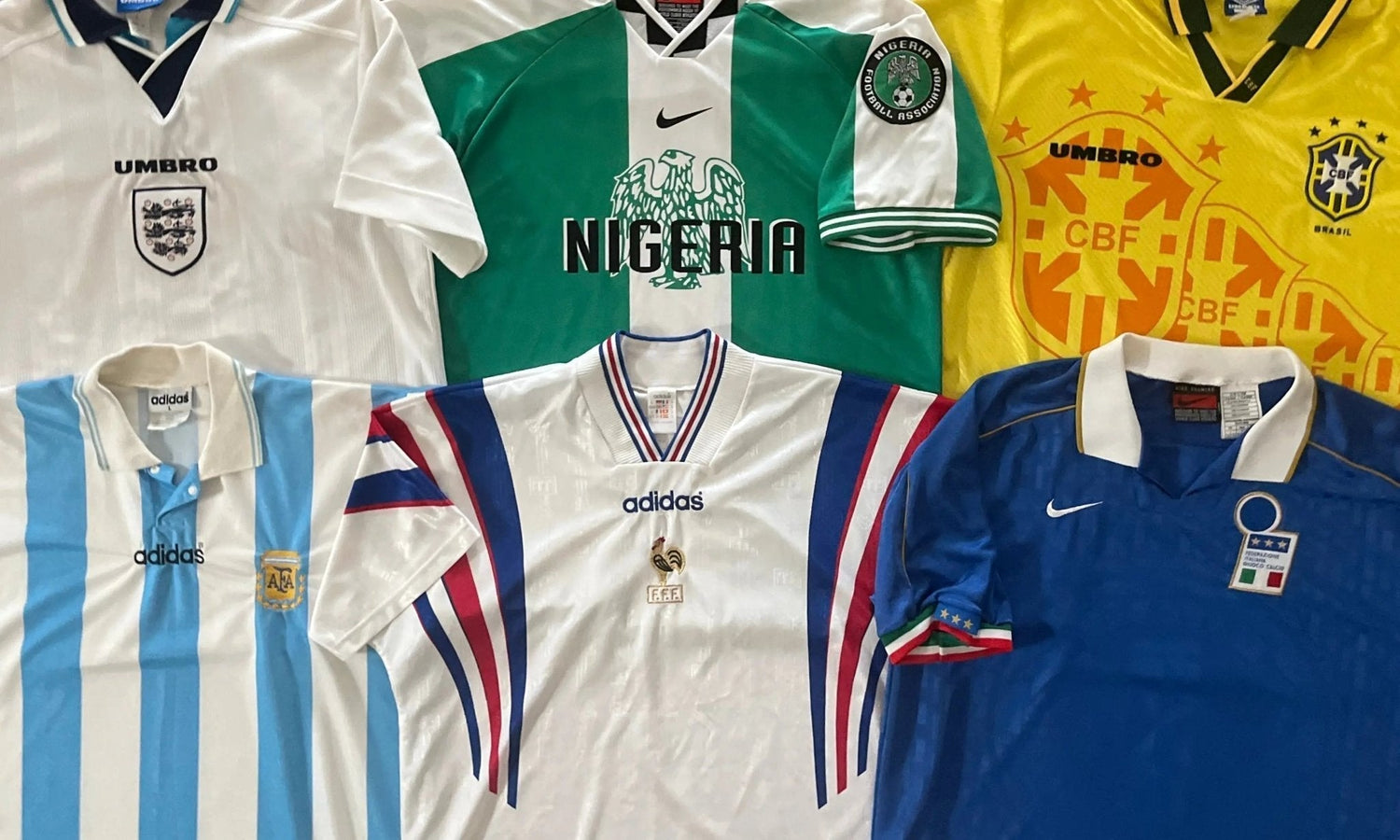 National Teams Vintage Soccer Jerseys  | Football Shirt Union