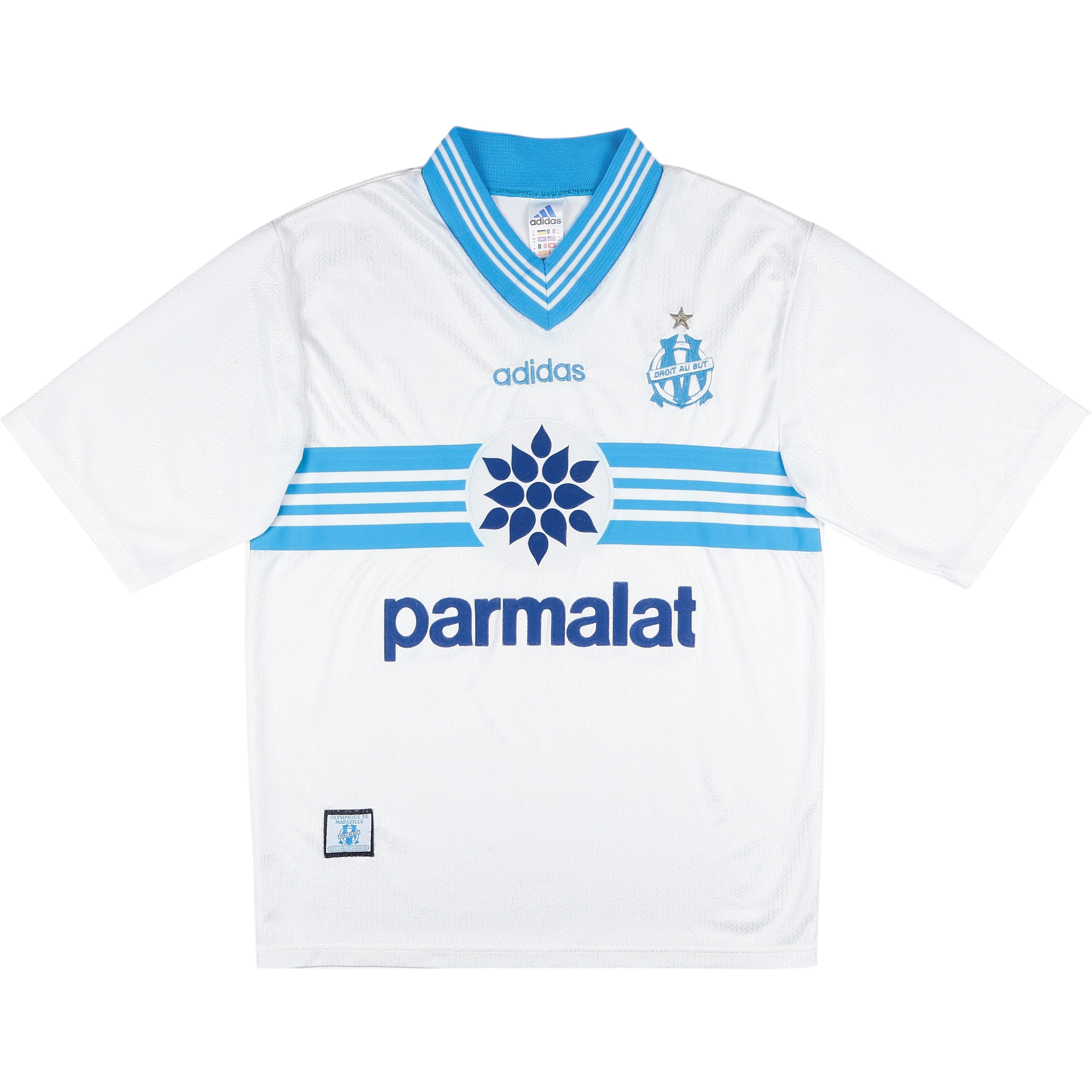 1996-97 Marseille Home Jersey - (M)