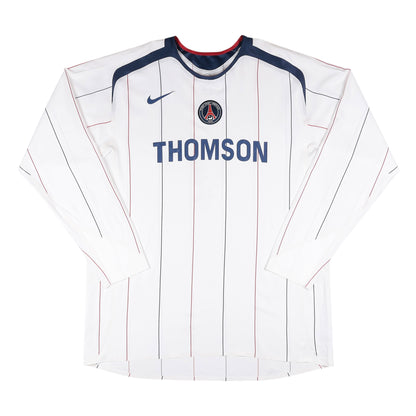 2005-06 PSG *Player Issue* L/S Away Jersey - (XXL)