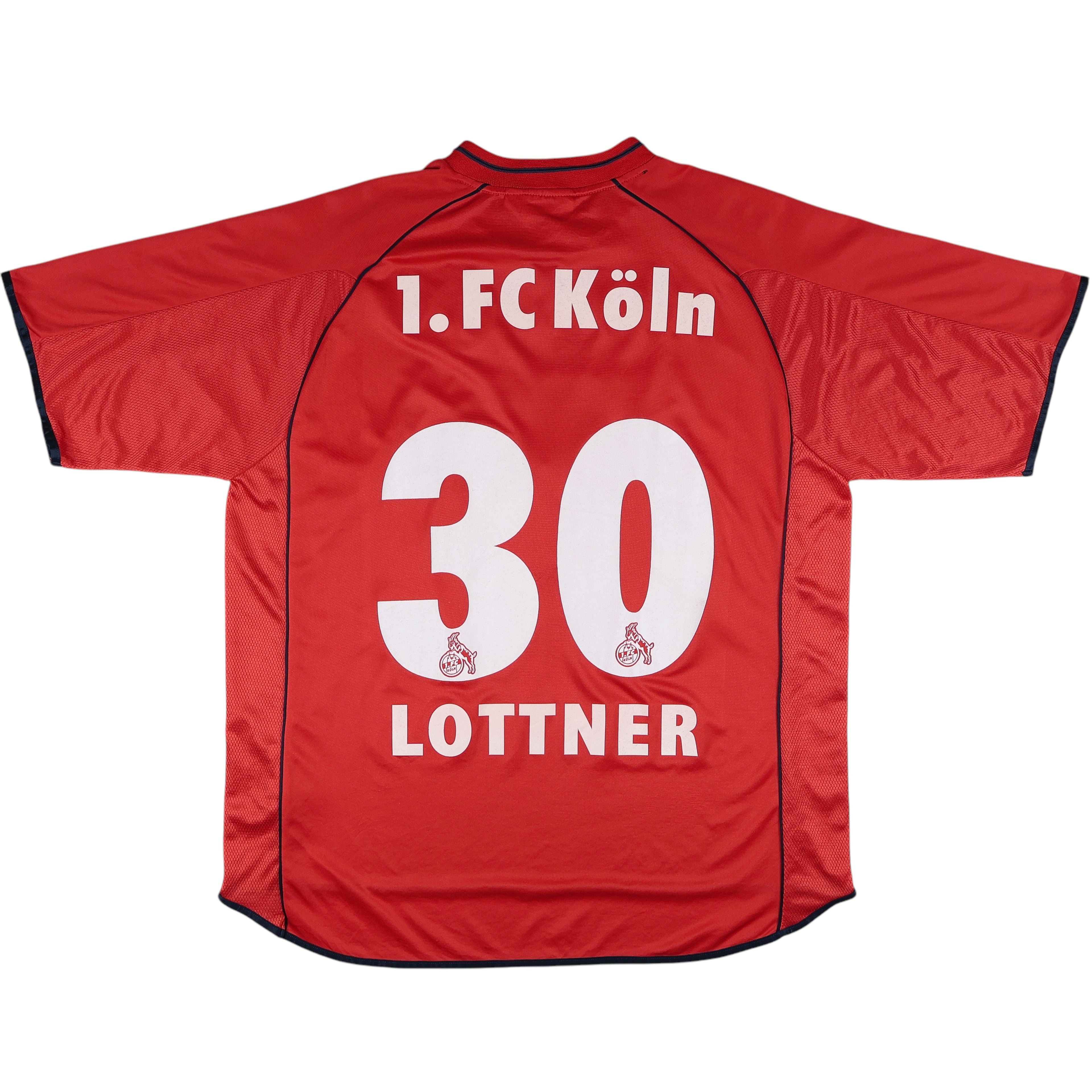 2001-02 FC Koln Lottner Home Jersey - (XXL)