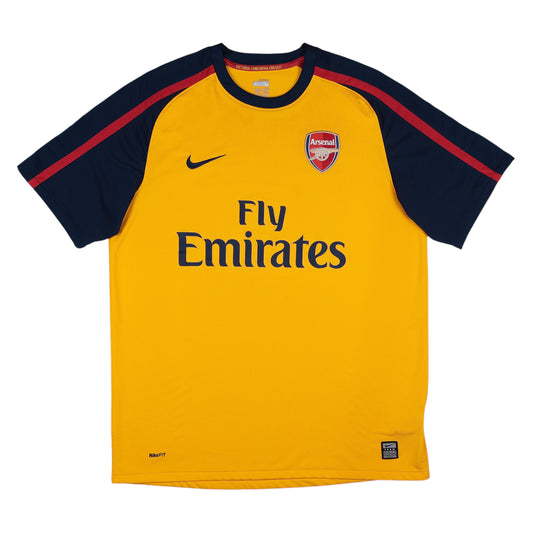 2008-09 Arsenal Away Jersey - (L) | Nike| Added Time Kits Vintage Soccer Jersey Shop