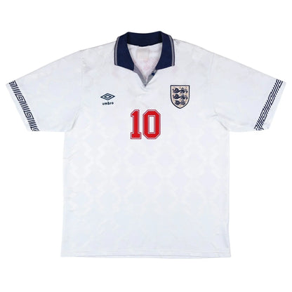 1992 - 94 England Lineker Home Kit - (L) - Added Time Kits