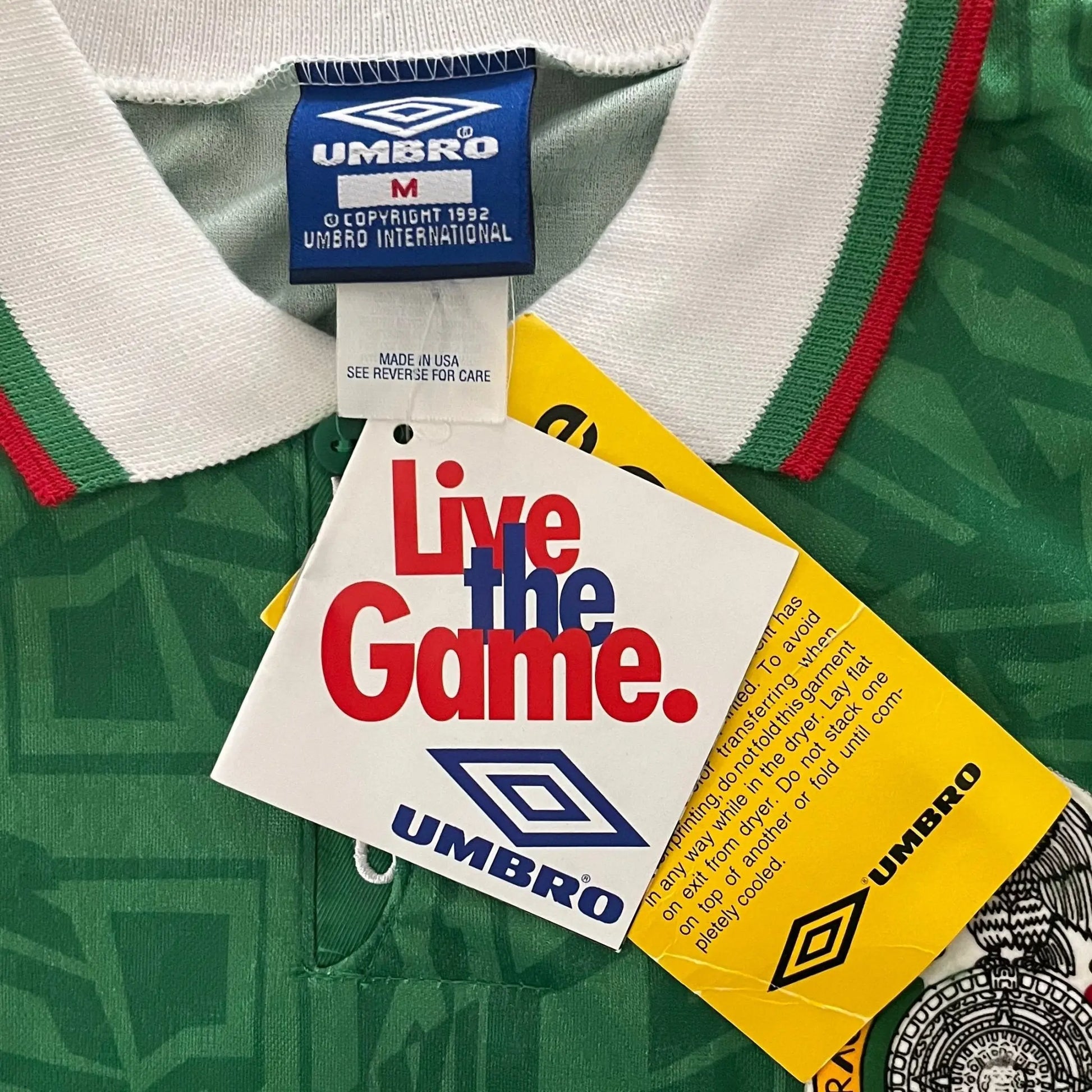 1992-94 Mexico Home Kit #9 (Hugo Sanchez) NWT - (M) | Added Time Kits