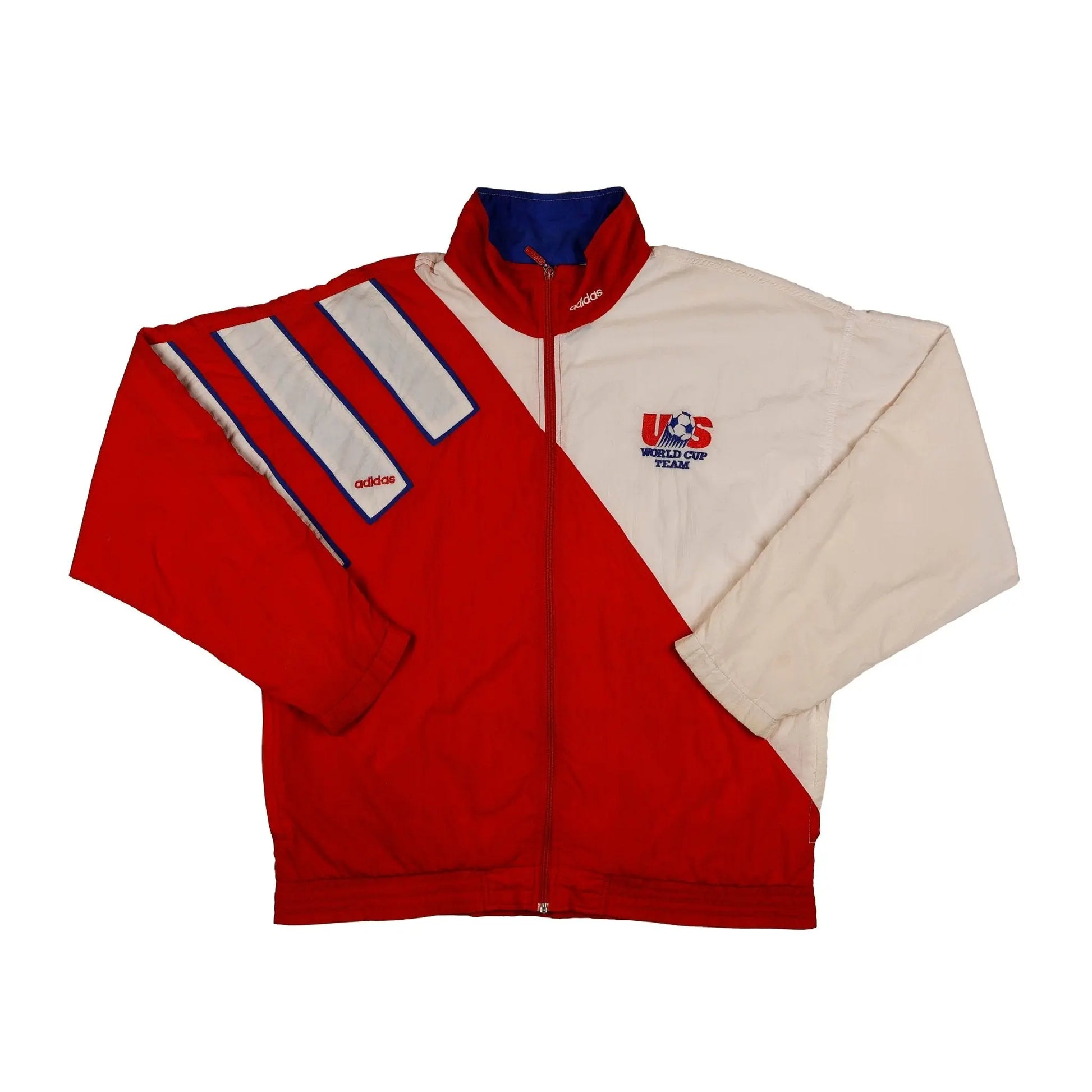 1992 - 94 USA World Cup Track Jacket - (L) - Added Time Kits