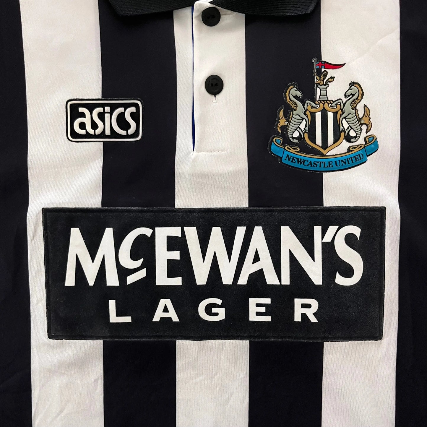 1993-95 Newcastle United Home Jersey - (XL) | ASICS