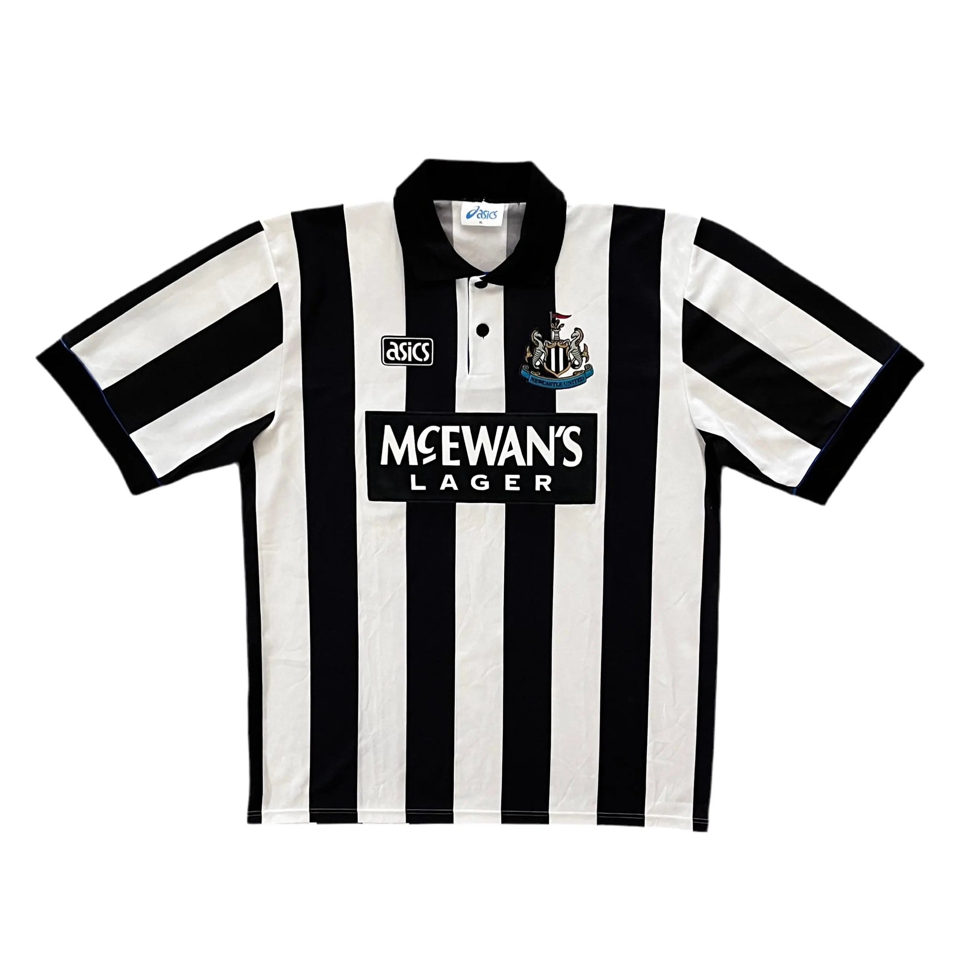 1993-95 Newcastle United Home Jersey - (XL) | ASICS