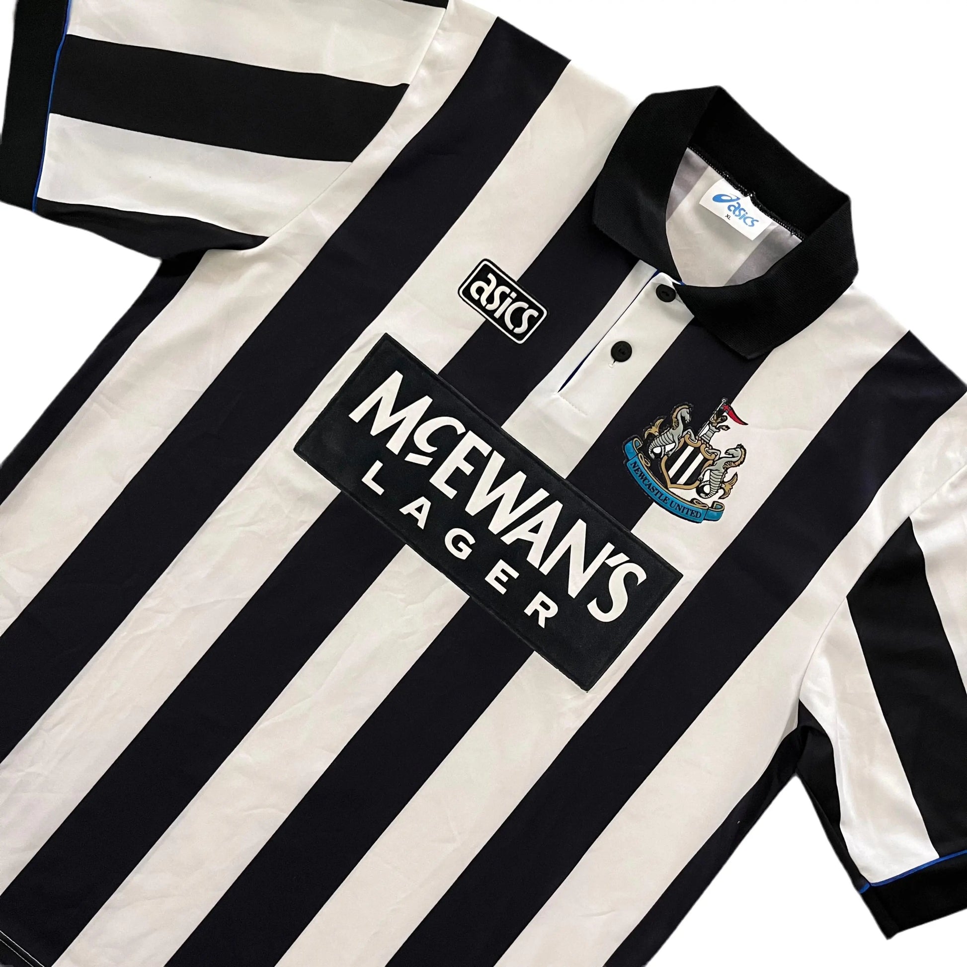 1993-95 Newcastle United Home Jersey - (XL) | ASICS