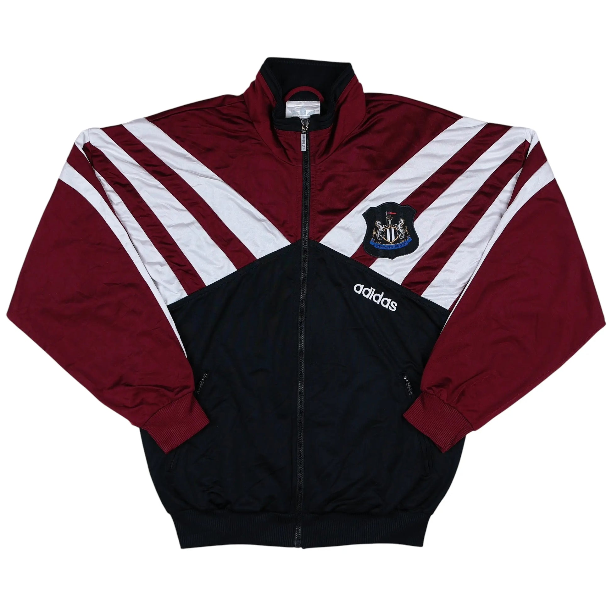 1995-96 Newcastle United Adidas Track Jacket - (S) | Adidas