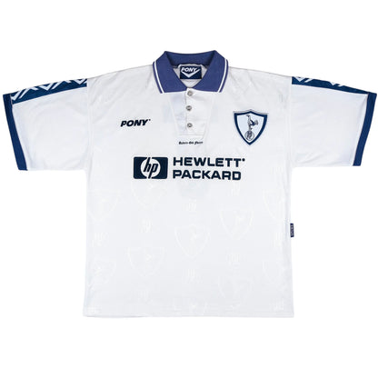 1995-97 Tottenham Nielsen Home Jersey - (L) | Pony