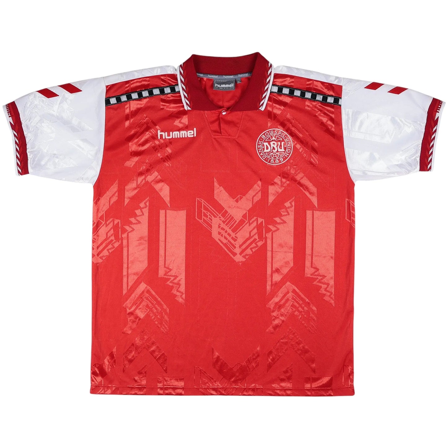 1996-97 Denmark Home Jersey - (XL) | Hummel