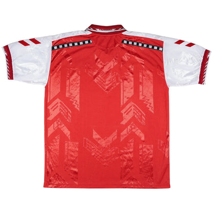 1996-97 Denmark Home Jersey - (XL) | Hummel