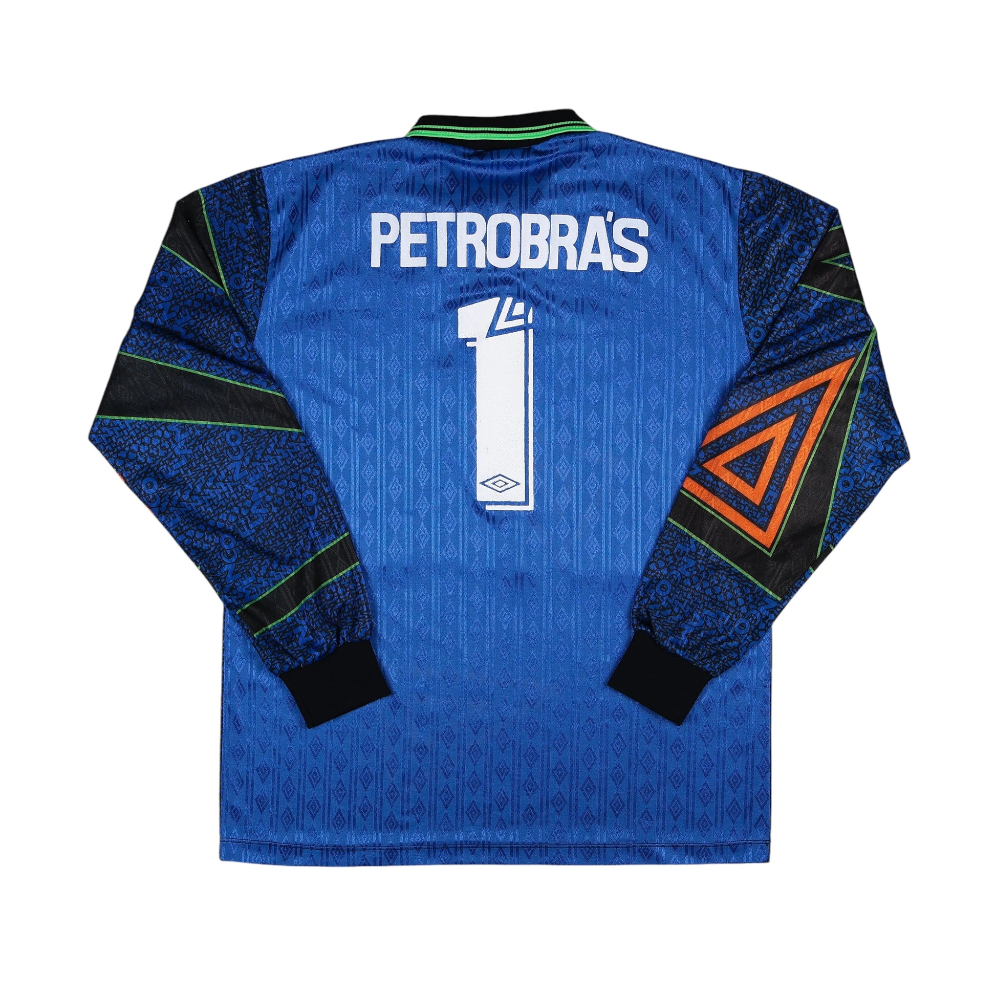 1996-97 Flamengo Match Issue Goalkeeper Jersey - (XL) | Umbro