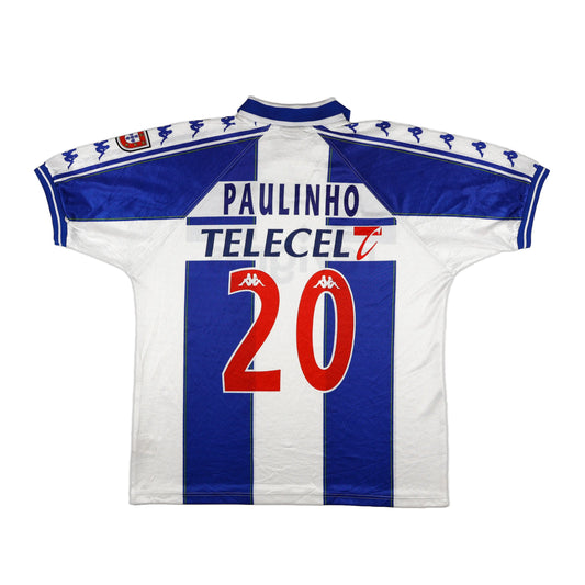 1997-99 Porto Paulinho Player Issue Home Jersey - (XL) | Kappa