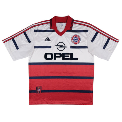 1998-00 Bayern Munich Strunz Away Jersey - (M) | Adidas