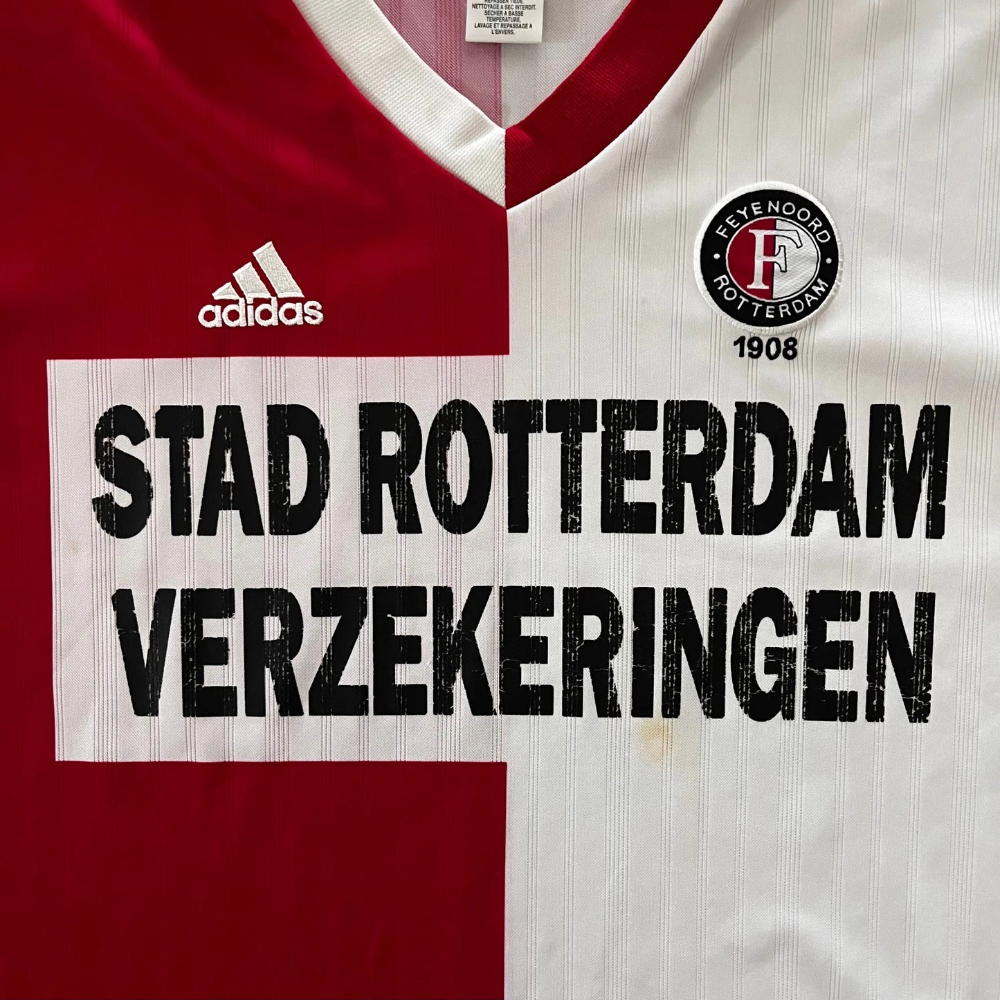 1999-00 Feyenoord Home Jersey - (XL) | Adidas