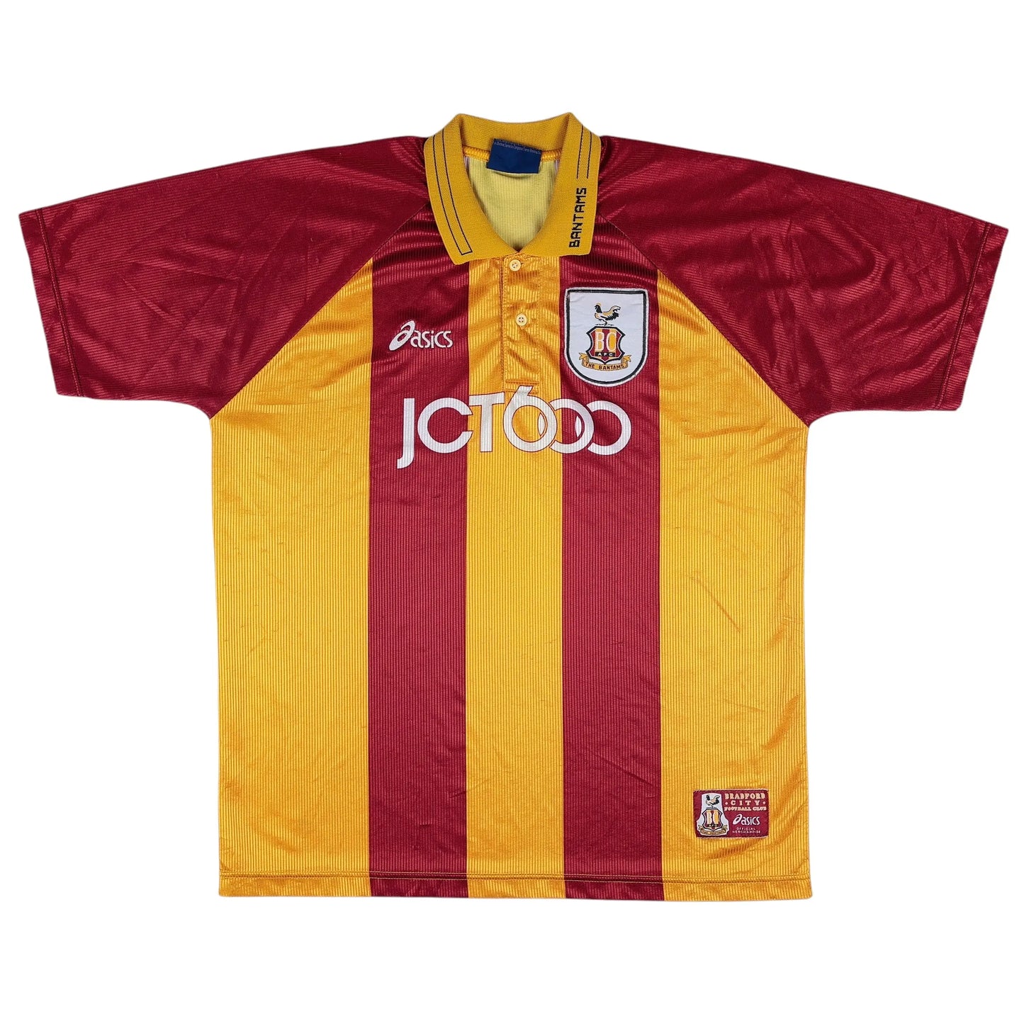 1999-01 Bradford City Home Jersey - (L) | ASICS