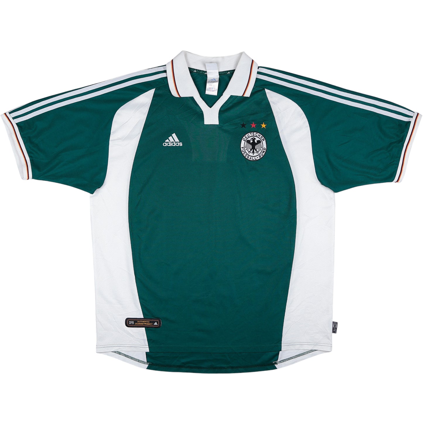 2000-02 Germany Away Jersey - (XXL) | Adidas| Added Time Kits Vintage Soccer Jersey Shop