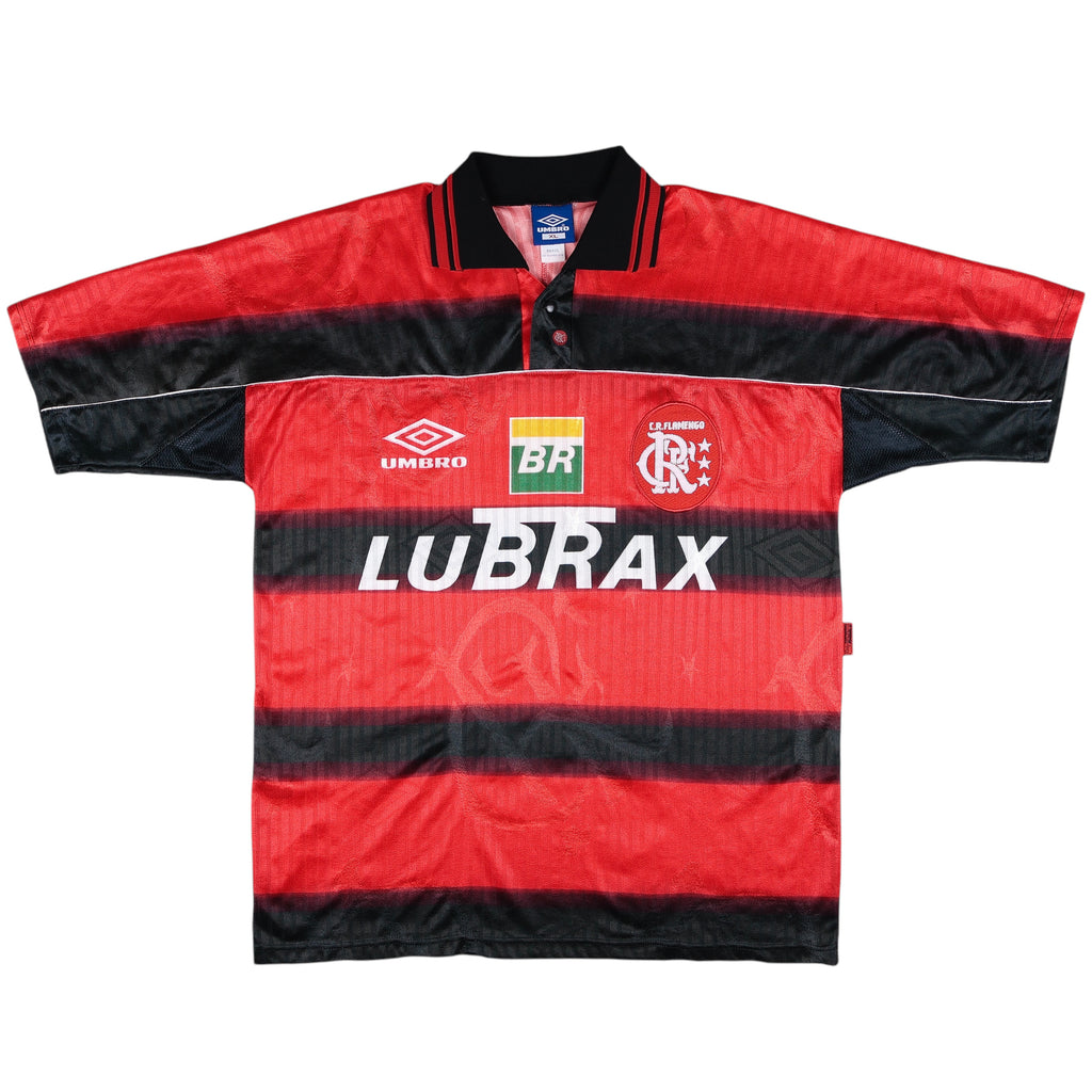1997-98 Flamengo Home Jersey - (XL)